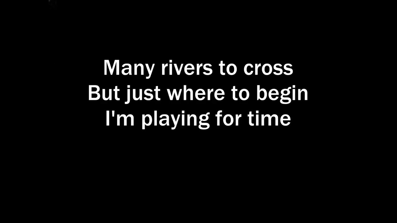 Jimmy Cliff -  Many Rivers To Cross Lyrics on screen, Slovenské titulky