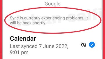 Google & Play Store Account Fix Sync is currently experiencing problems. It will be back shortly.