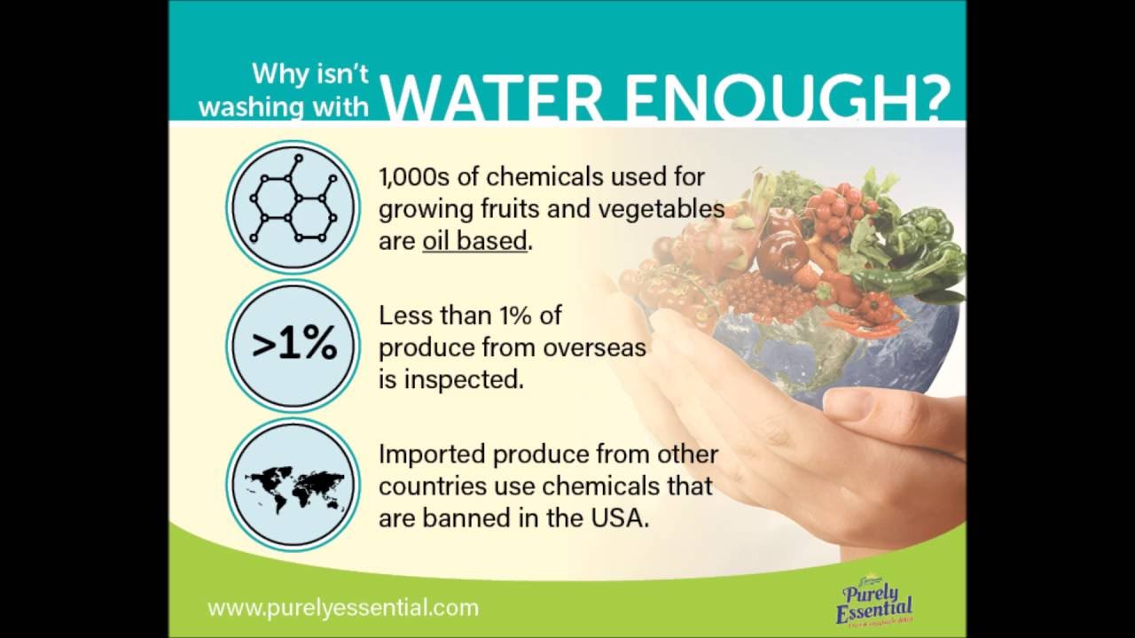 How and Why You Should Use Purely Essential Fruit and Vegetable Wash