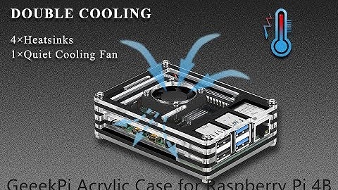 9 Layers Acrylic Case For Raspberry Pi 4B assembling tutorial video