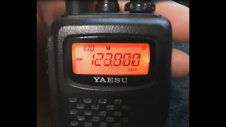 Yaesu FT60R in Scan Mode