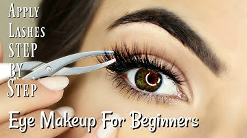 How To Apply False Eyelashes For Beginners