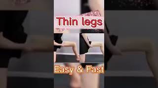 How to Thin legs reduce /Toned & Slim Thighs in 7 DAYS |10 Min Beginner Leg Workout, No Jump.