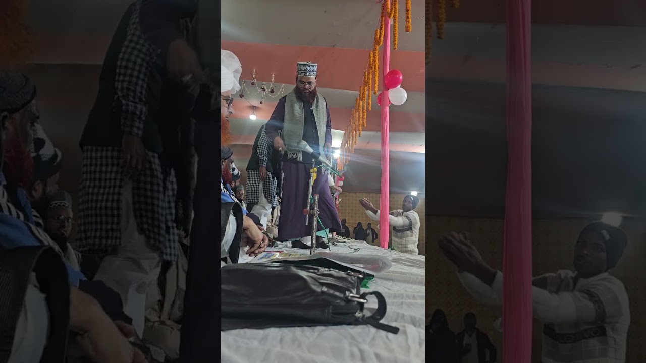 Moin Hasan Hanfi bayan. TAMAM JAHANO KA KHALIQ MERA ALLAH HAI