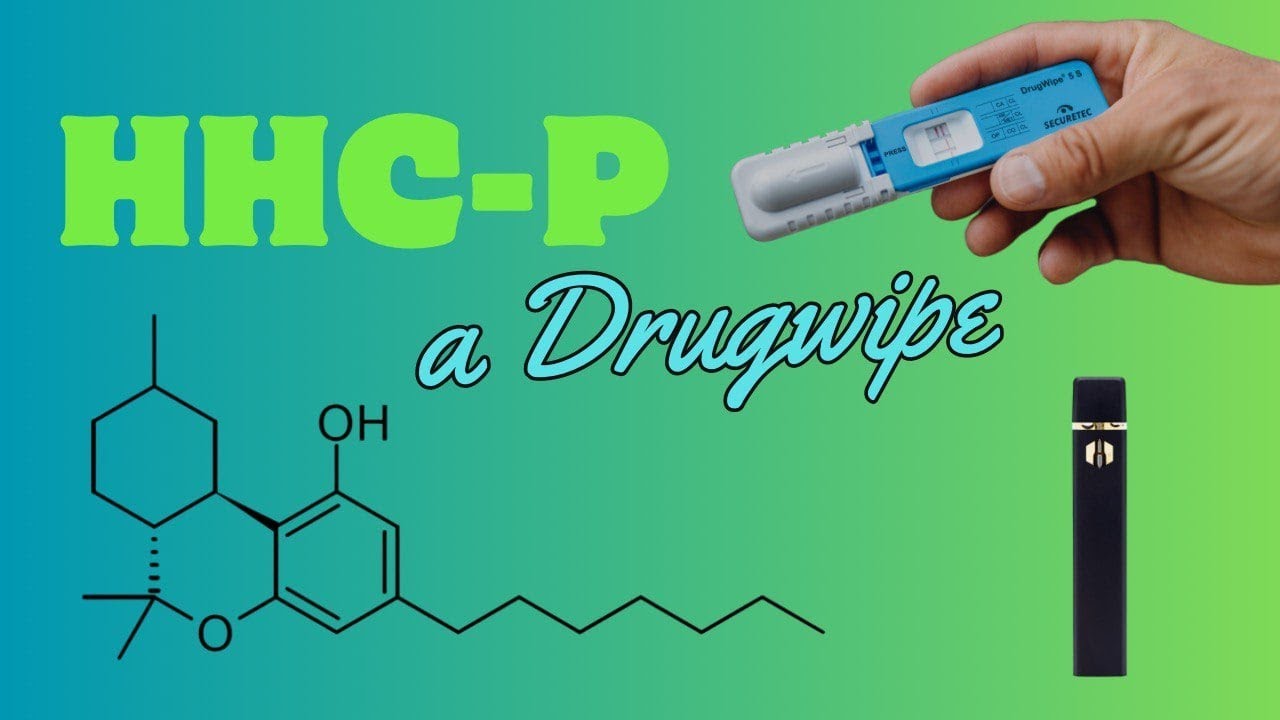 HHC P vs drogový test DrugWipe Skéronika testuje Bude pozitivní