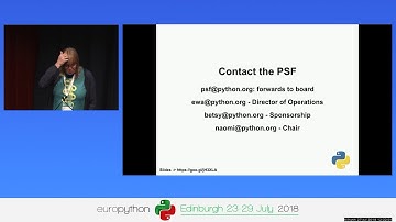 Naomi Ceder - Python Software Foundation Session