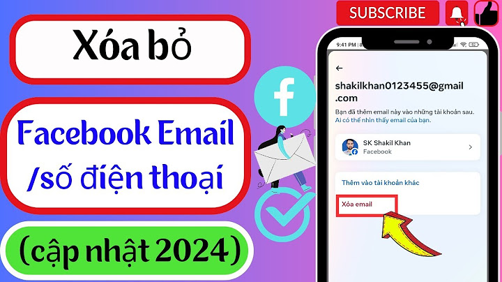 Hướng dẫn cách xóa facebook khỏi gmail năm 2024