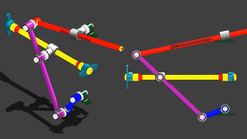 (16/1000)🔝Mechanical mechanism animation 4K #mechanical #mechanism #animation #gear #solidworks