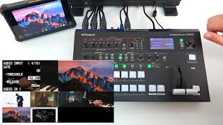 “Connecting Audio Equipments” Roland V-60HD #02