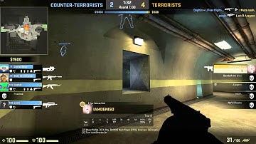 CS:GO - Nuke - 4k 100% HS save round