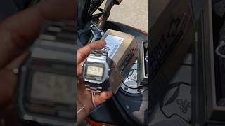 Casio Vintage Silver Watch Unboxing 😱 Retro Style is Back 🔥 #shorts #trending #viral #youtubeshorts