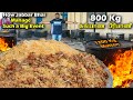 800 kg chennai marriage biryani cooking vlog  jabbar bhai biryani bulk cooking