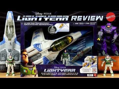 Finally. My MATTEL LIGHTYEAR BLAST & BATTLE XL-15 Ship REVIEW! | 5" Scale Action Figure Collection