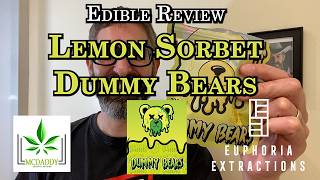 Edible Review - Lemon Sorbet Dummy Bears