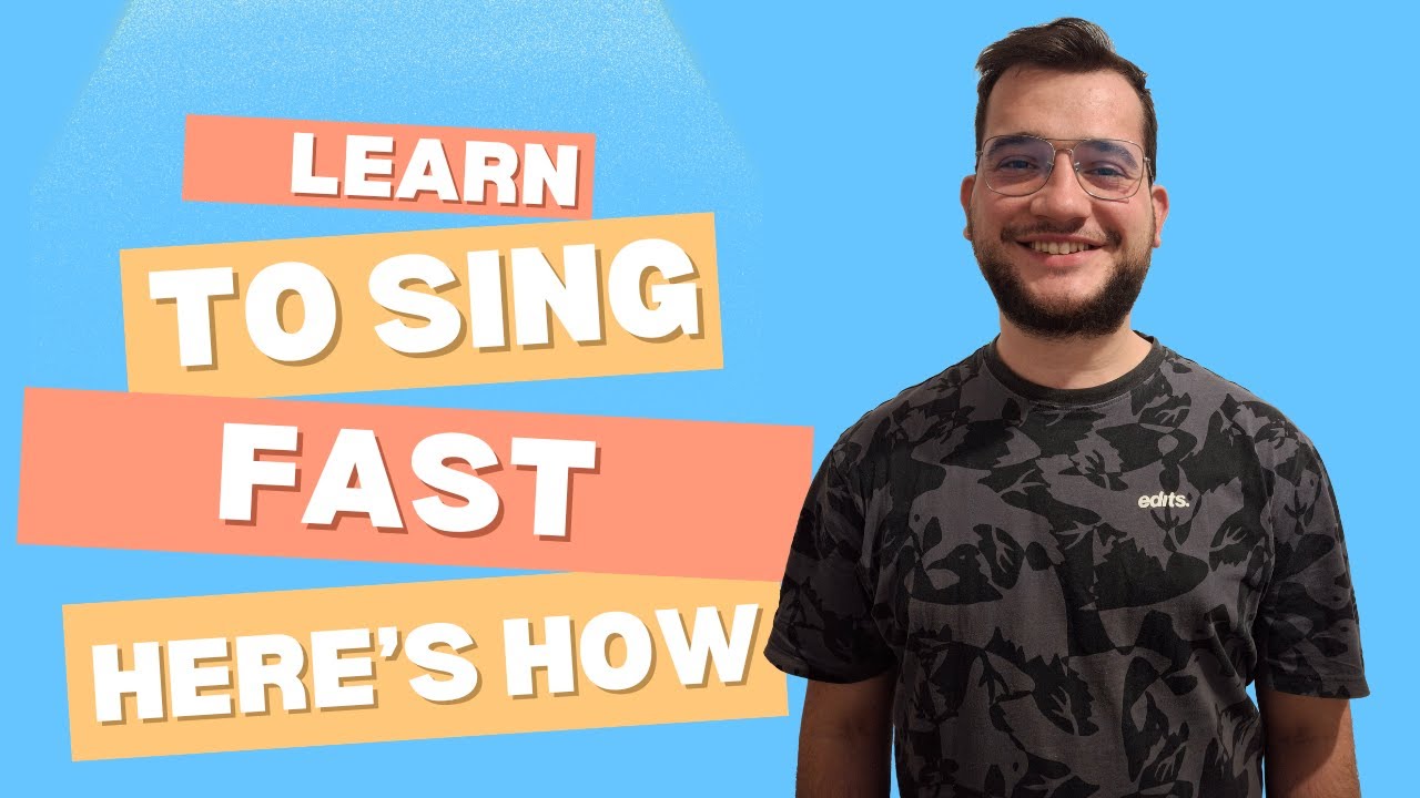 Sing Fast Learn To Sing FAST! (Here's How) - YouTube