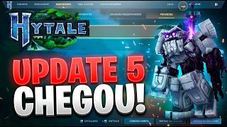 A UPDATE 5 do HYTALE finalmente CHEGOU!