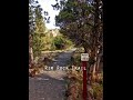 Rim rock trail at smith rock state park