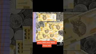 New Philippine money for 500 u0026 1000 peso bills