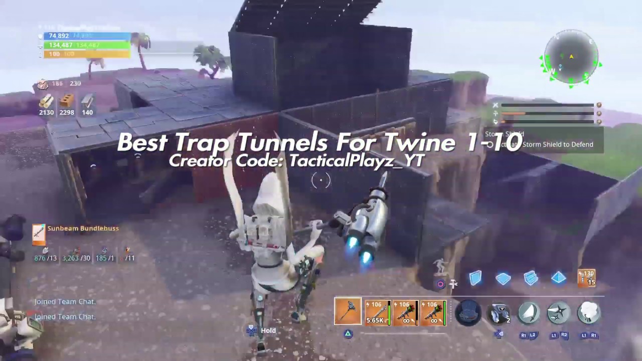 Best Twine Defense Build |ALL AMPS| 1-10 | Fortnite Save The World