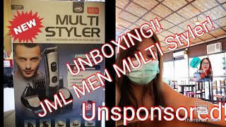 Need haircut, have it complete with JML Men Multi Styler UNBOXING!