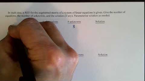 Gaussian Elimination Part 1