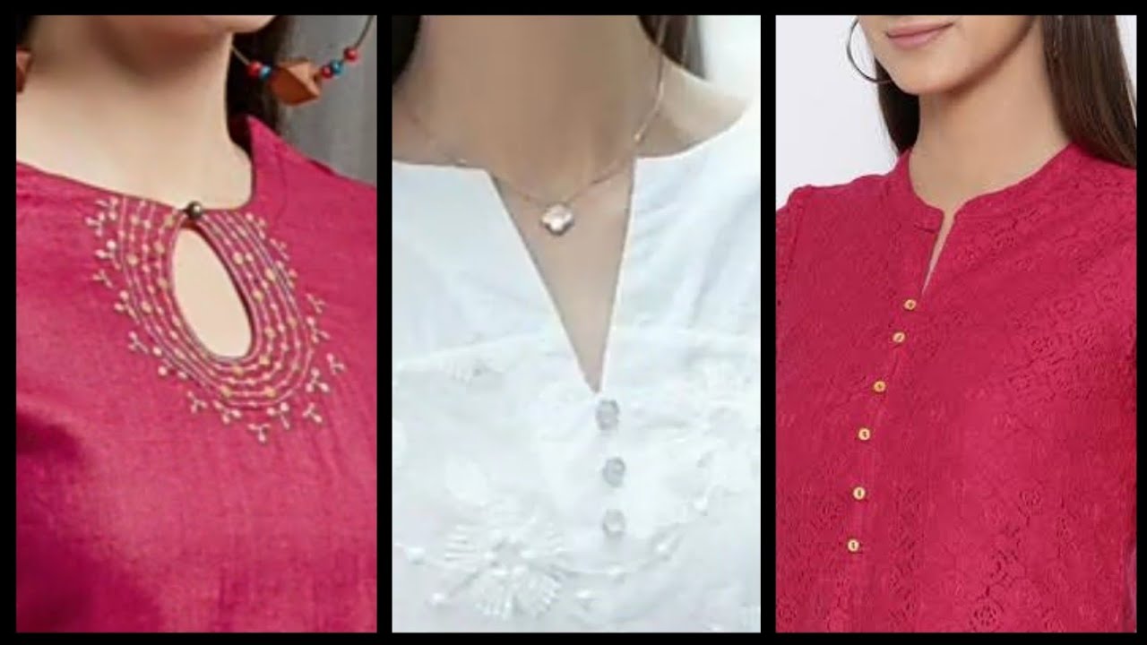 front neck design for kurti – Page 3 – Simple Craft Idea