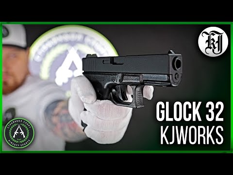 Обзор на KJW GLOCK 32 KP-03. Страйкбольный пистолет.