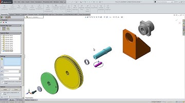 SolidWorks Motion Tutorial - ASSEMBLY EXPLOSION