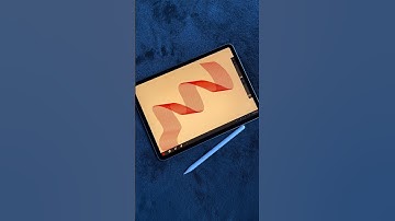 Ribbon Brush #ipadpro #digitalart #procreate #subscribe #youtubeshorts