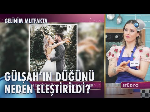 Marjinal gelin Gülşah'ın düğün kareleri tartışma yarattı? | Gelinim Mutfakta 1102. Bölüm