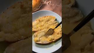 French toast from homemade bread asmr shortsfeed cooking