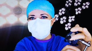 ASMR Surgeon: Laser Tonsil Surgery - With Local Anaesthesia