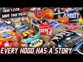 Winston Cup Museum’s Massive NASCAR Hood Collection! Race Used Wrecked &amp; More