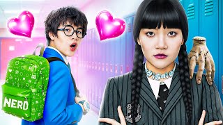 Wednesday Addams Is My Girlfriend! Soft Boy Fell In Love With Wednesday screenshot 4