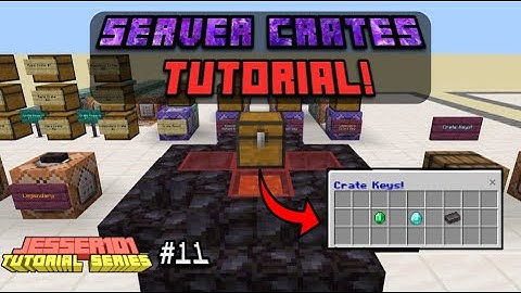 How to make Server Crates in Minecraft (Bedrock Edition) 1.16+ - Tutorial Series #011