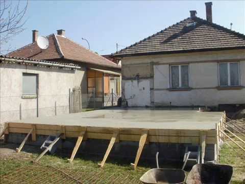 Házalap készÃtés,házalap betonozása, betonozás, sóderágy, lábazat ...