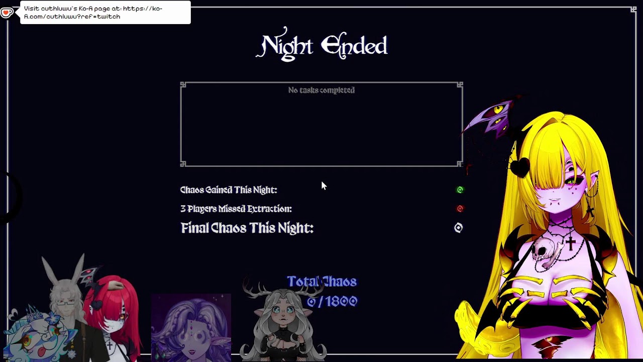 Eldritch Activities !move !dono !discord !kofi