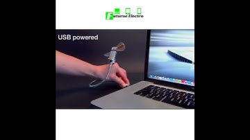 LED USB Clock Fan