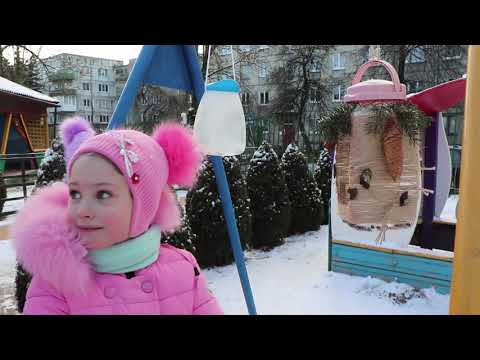 О том, как сделать эко-кормушку для птиц (сад «Родничок»).