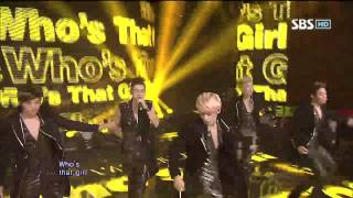 MRMR [Who's that girl] @SBS Inkigayo 인기가요 20121007