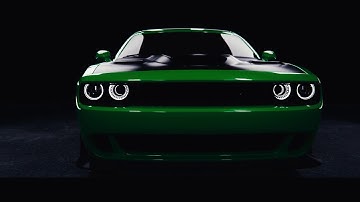 Dodge Challenger | Blender animation