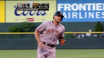 Pence LAUNCHES a home run into orbit