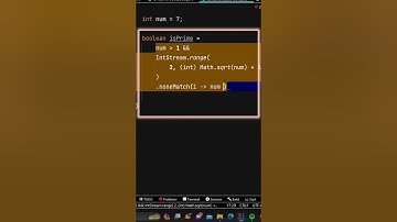 Java Prime Number Check #shorts #java #trending #programming #coding