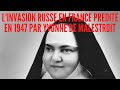 Prdictions de linvasion russe en france par soeur yvonne de malestroit en 1947