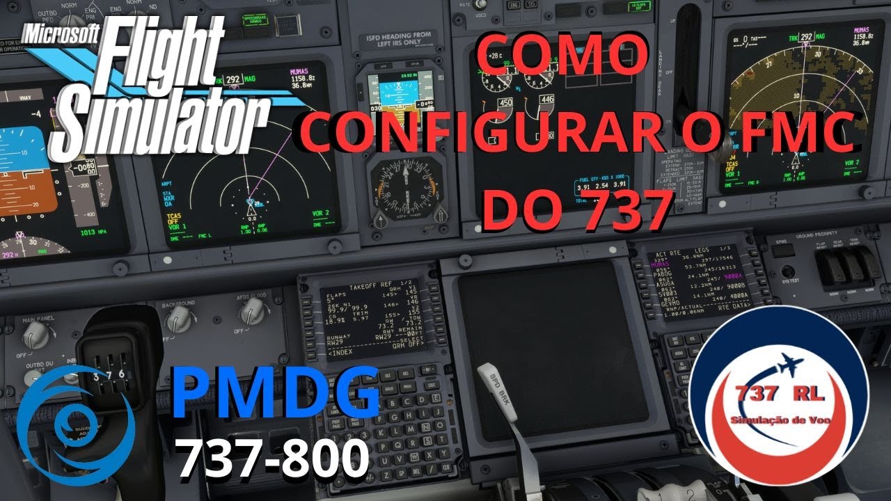 [2023]Como Configurar o FMC do 737 da PMDG - YouTube