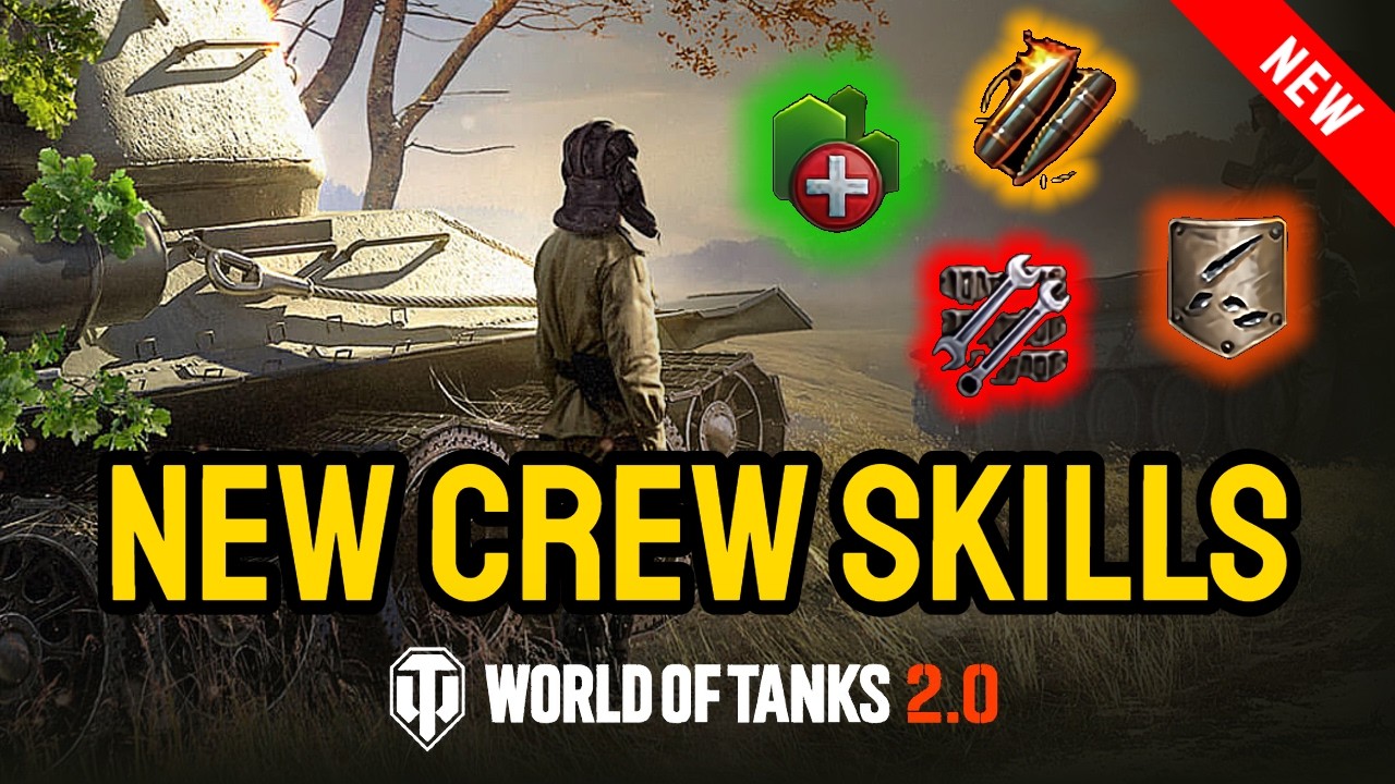 NEW Crazy Skills in World of Tanks Update 2.2