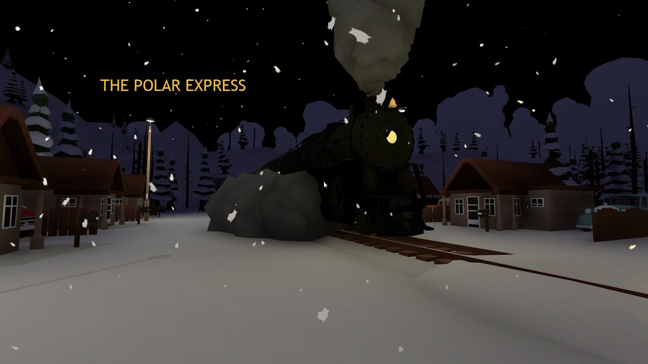 THE POLAR EXPRESS rolling line remake - YouTube