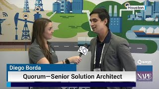 NAPE Interview: Diego Borda, Aucerna Solution Architect