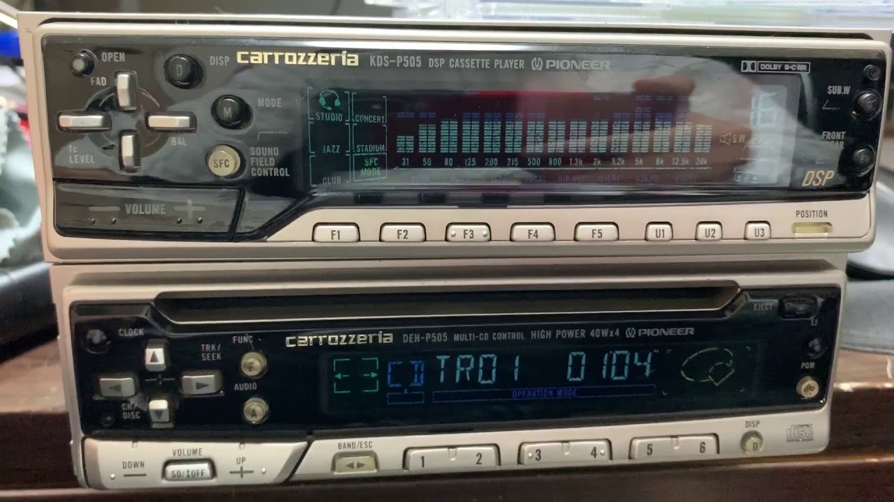 carrozzeria DEH-P505+KDS-P505 - YouTube