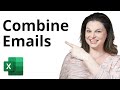 Excel Email List Combination Quiz